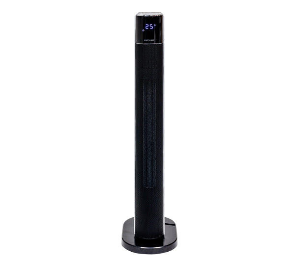Calefactor portátil cerámico columna, negro & blanco OCE-C05-2200