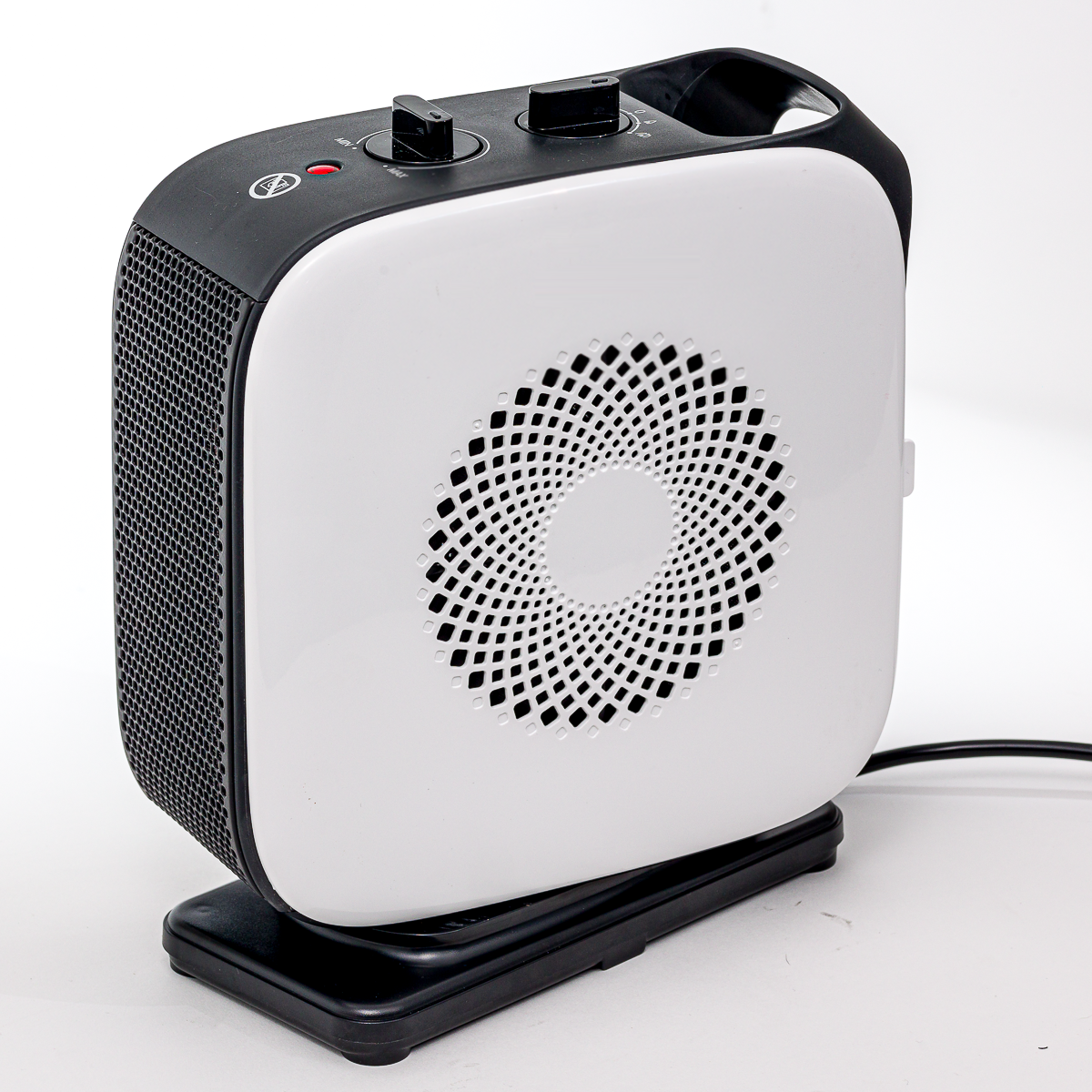 Calefactor portátil cerámico, negro & blanco, OCE-B01-1500
