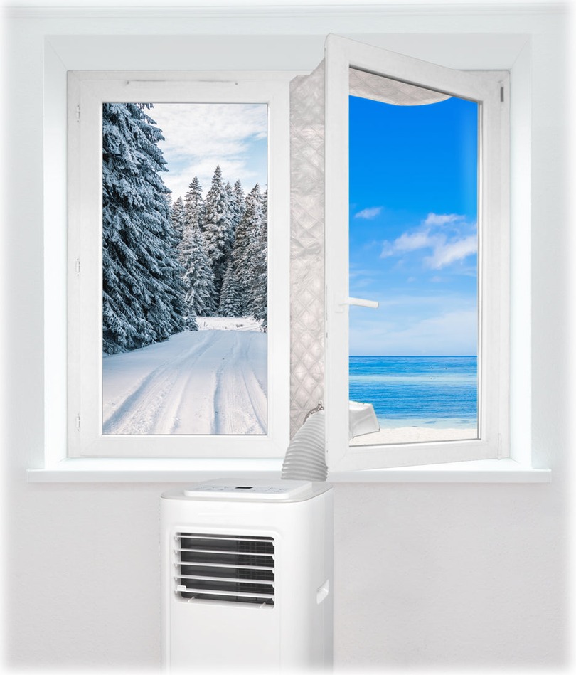 Kit de sellado para puerta ventana para aire acondicionado portátil aislante – Frigicoll – KIT-FEN-4MISO