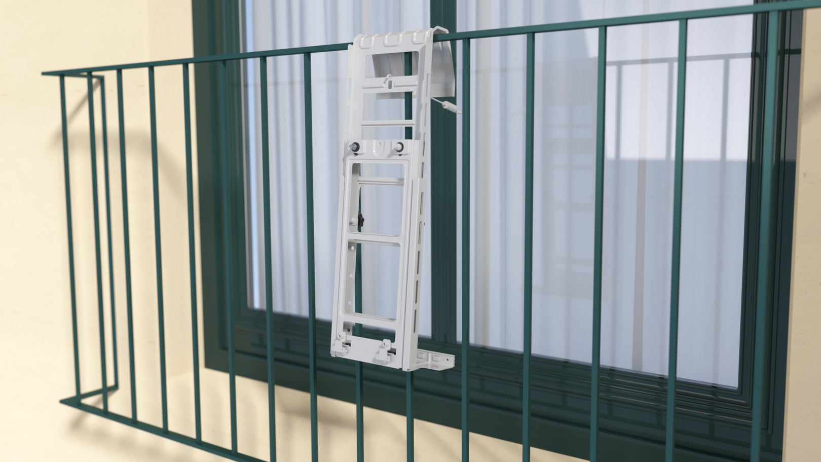 Soporte opcional MIDEA PortaSplit Aire acondicionado Split portátil para balcón francés/ventana de tejado
