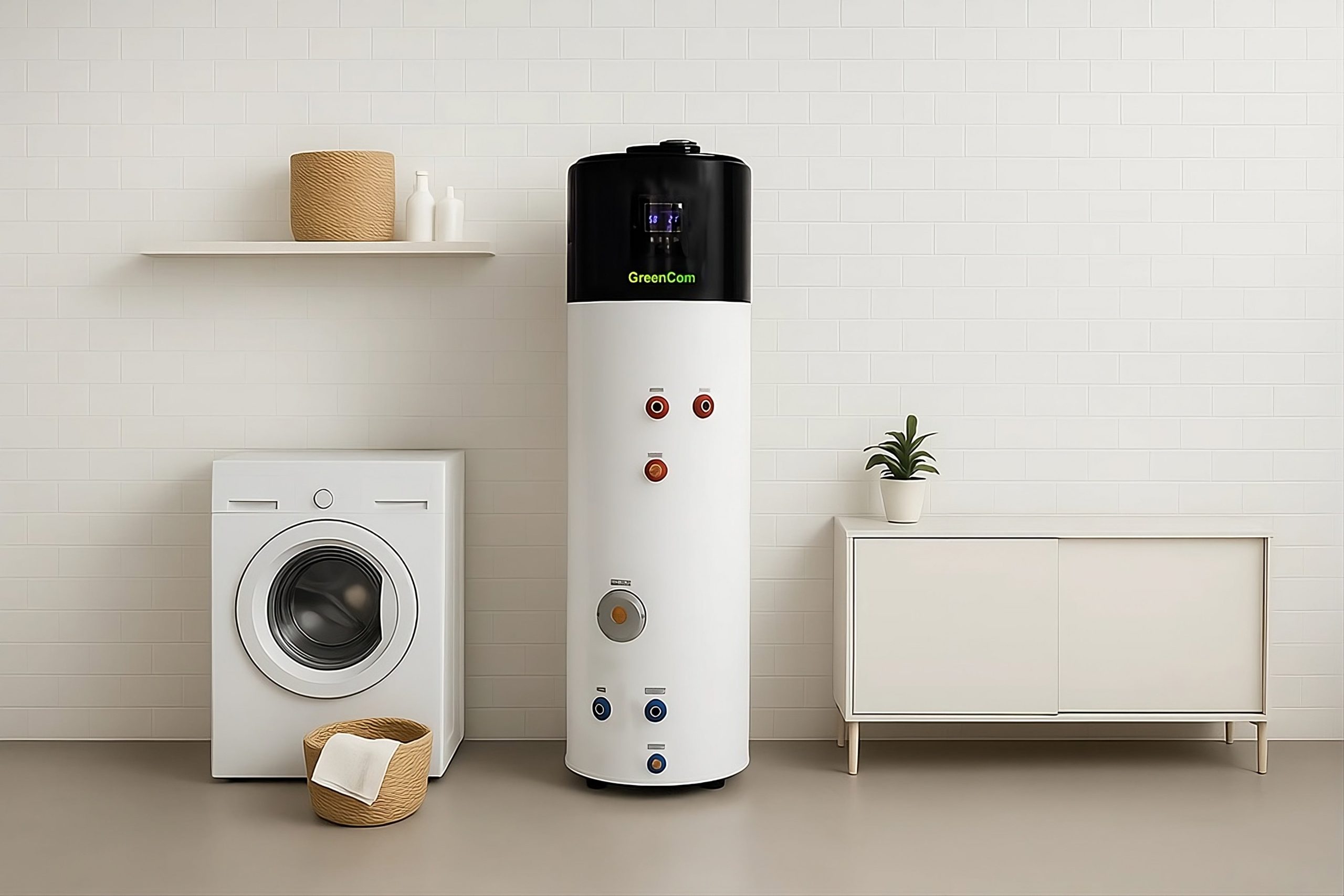 Termo aerotérmico 200L GreenCom GCAT200i