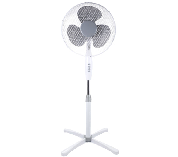 Ventilador de pie, diámetro 40cm, blanco, OVP2-B40B